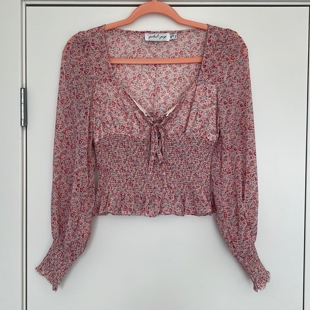 Petal & Pup light weight chiffon top